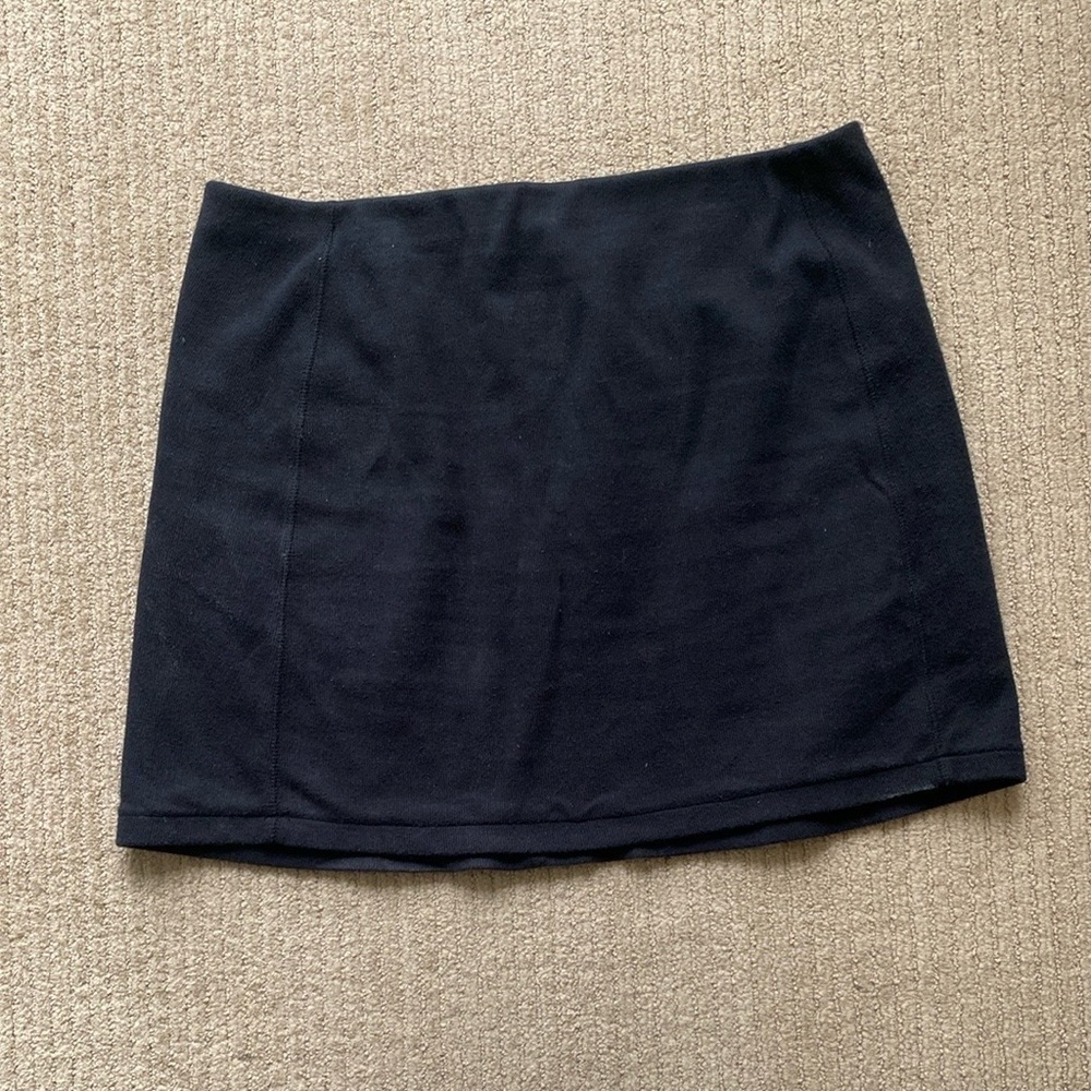 KOTN Women’s Cozy Skirt, 100% Egyptian Cotton, Black, XXL